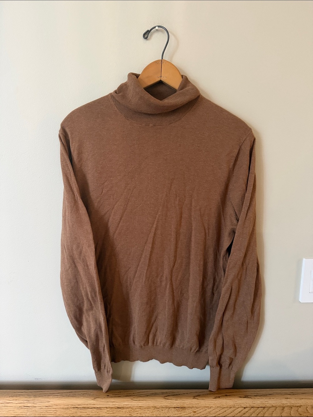 Massimo Dutti Brown Turtleneck Sweater Size L